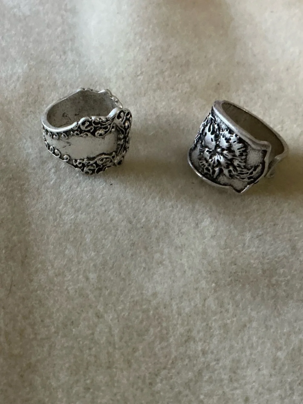 Adjustable rings, set of 2 - Picture 2 of 2